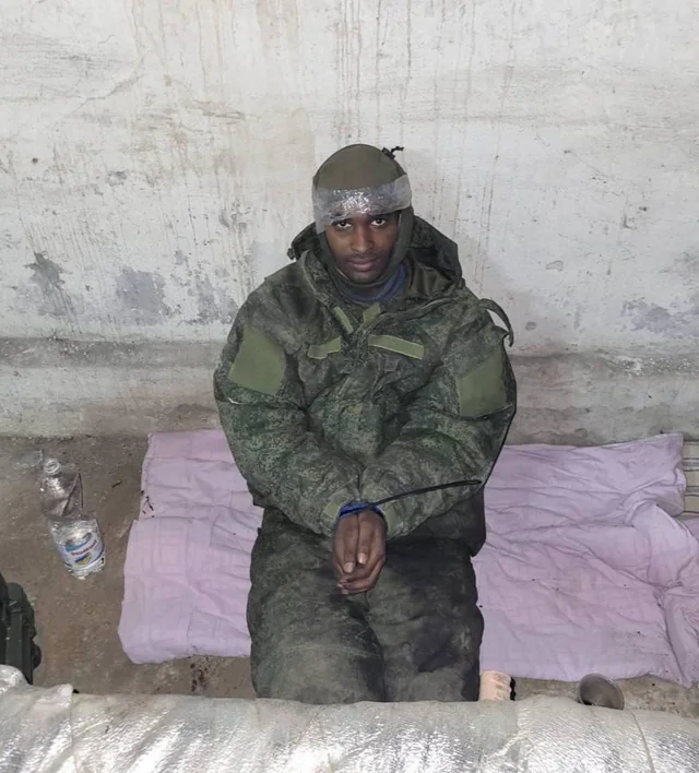 Наконец-то пойман чернокожий наемник НАТЫ