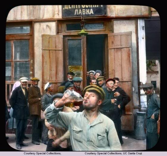 25 цветных фотографий Москвы и москвичей 1931 года