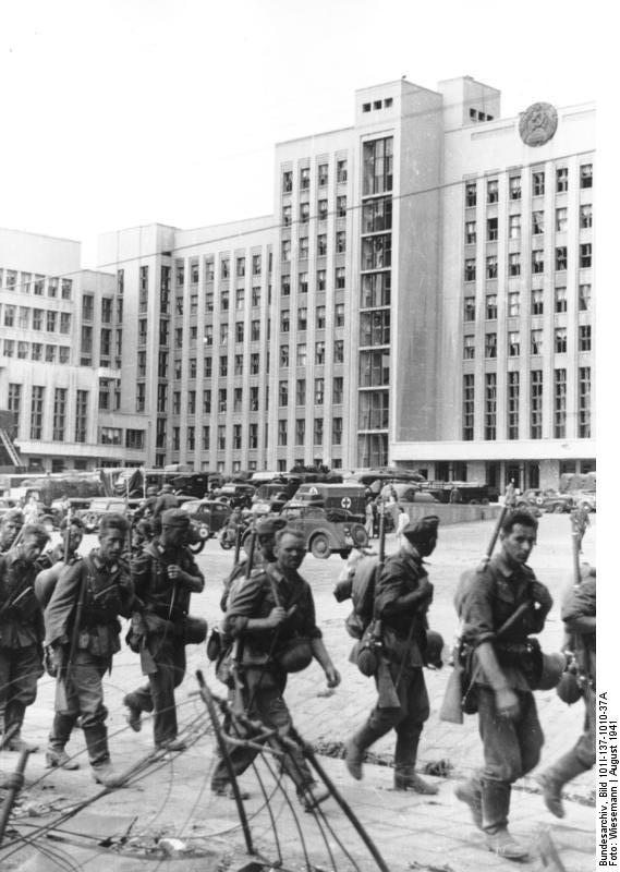Снимки немецкого военного фотографа во время Второй мировой войны