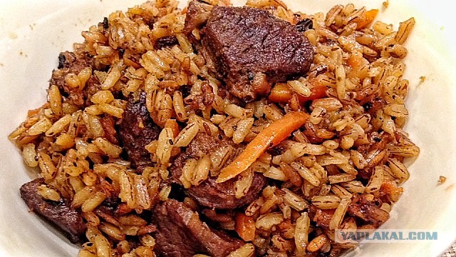 Плов … мягкий подмосковный