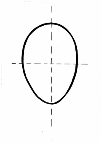 Рисуем голову человека
