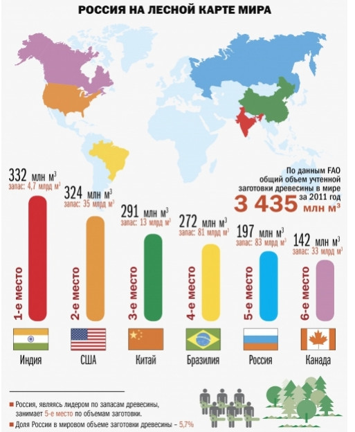 The New York Times: Китай сохраняет свои леса, вырубая Сибирь