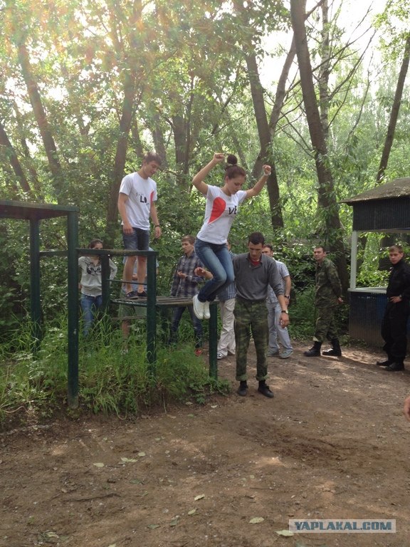 Первый прыжок с парашютом. Перехлест.