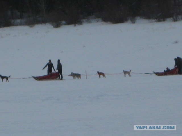 Зимняя рыбалка в Канаде