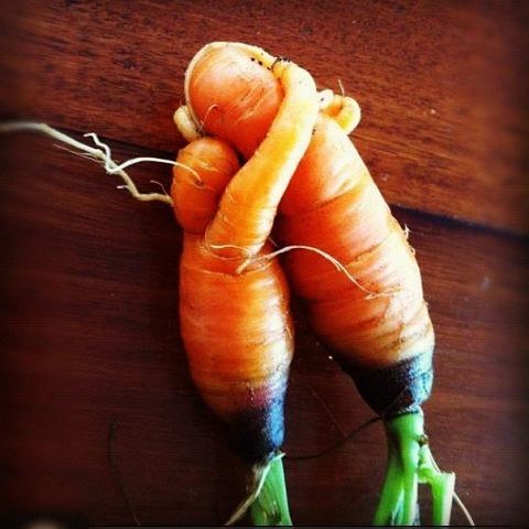 Грязная морковка