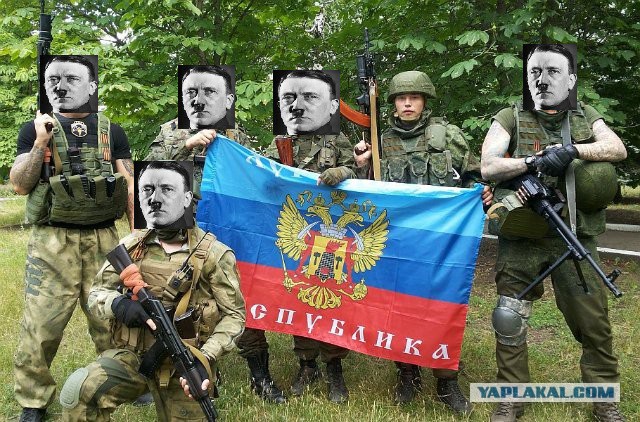 01.07.2014 центр Донецка, вежливые люди
