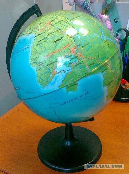 Как выглядят карты Мира в разных странах