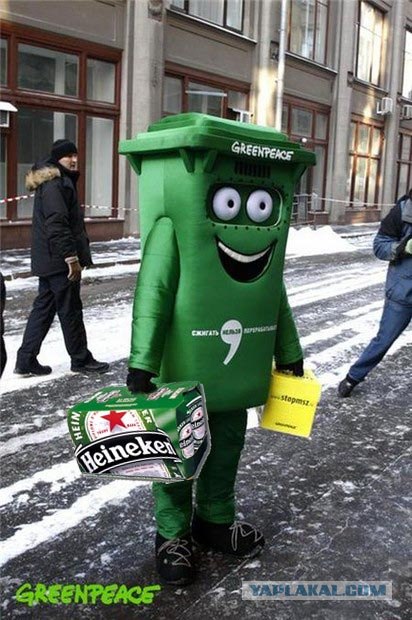 Доблестная милиция и Greenpeace 2