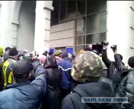Cиловая операция в Славянске.