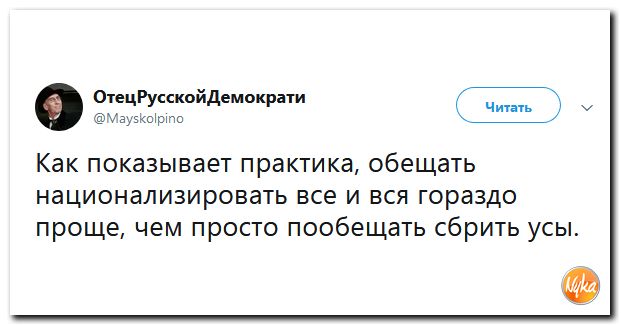 Ты зачем усы сбрил, дурик?