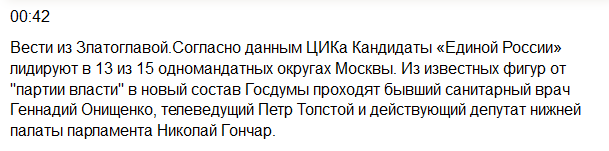 В России начались выборы в Госдуму