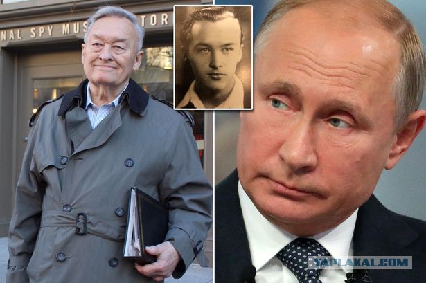 "Штирлиц" шел по коридору. Его связной с канистрой Новичка шел следом