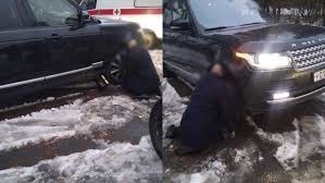 Идешь по дорожке и вдруг Range Rover. Что делать?
