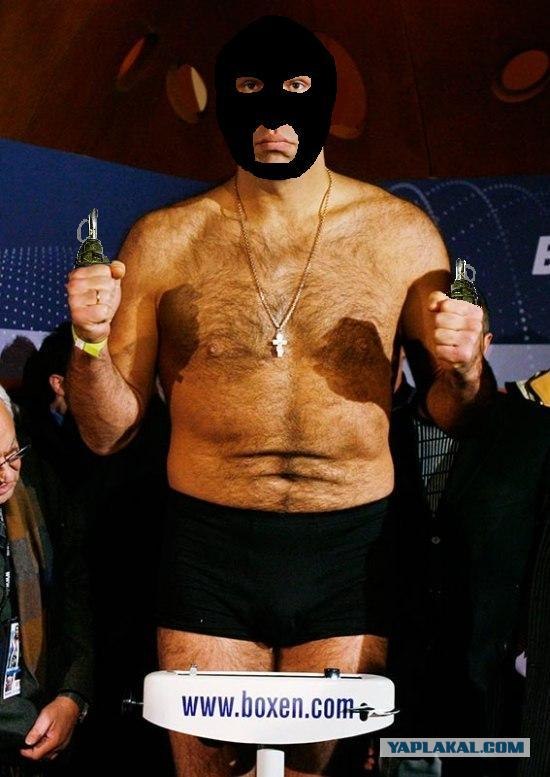 Валуев на взвешивании - ЖАБИМ!