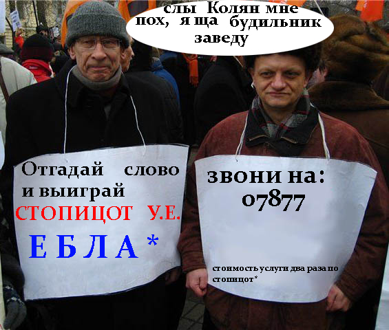 Фотожаба: Митинг