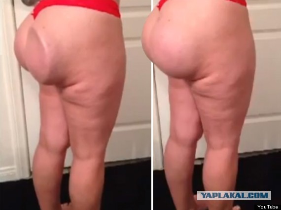 Тощая рыжая девчушка наприседала аппетитный зад