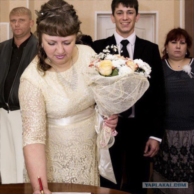 Фотокарточки с одной красивой свадьбы!