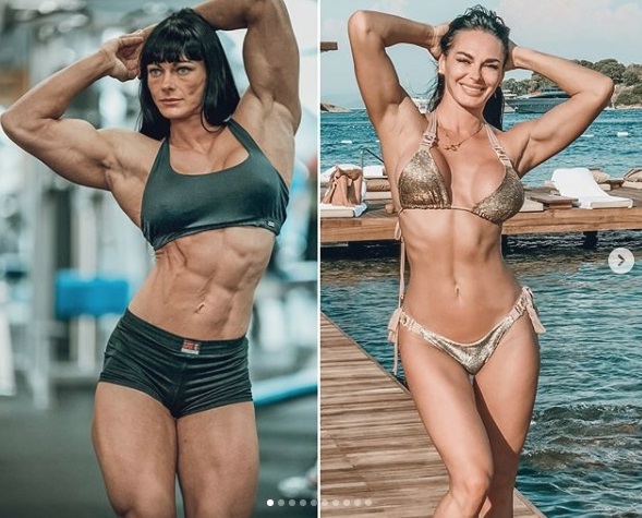 Как выглядят мужья накачанных женщин