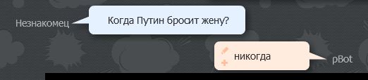 Разговор с pBot'ом