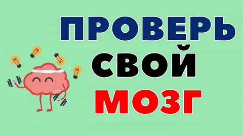 Самый короткий тест на интеллект, в нем всего три вопроса