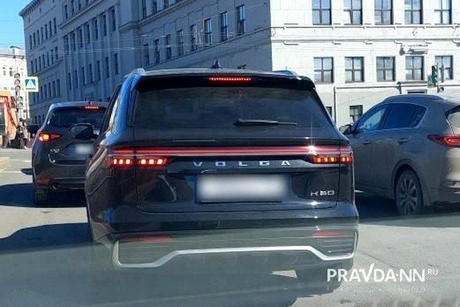 Кроссовер Волга впервые сфотографировали на дорогах
