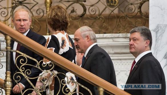 Путин прибыл в Минск на переговоры по Украине
