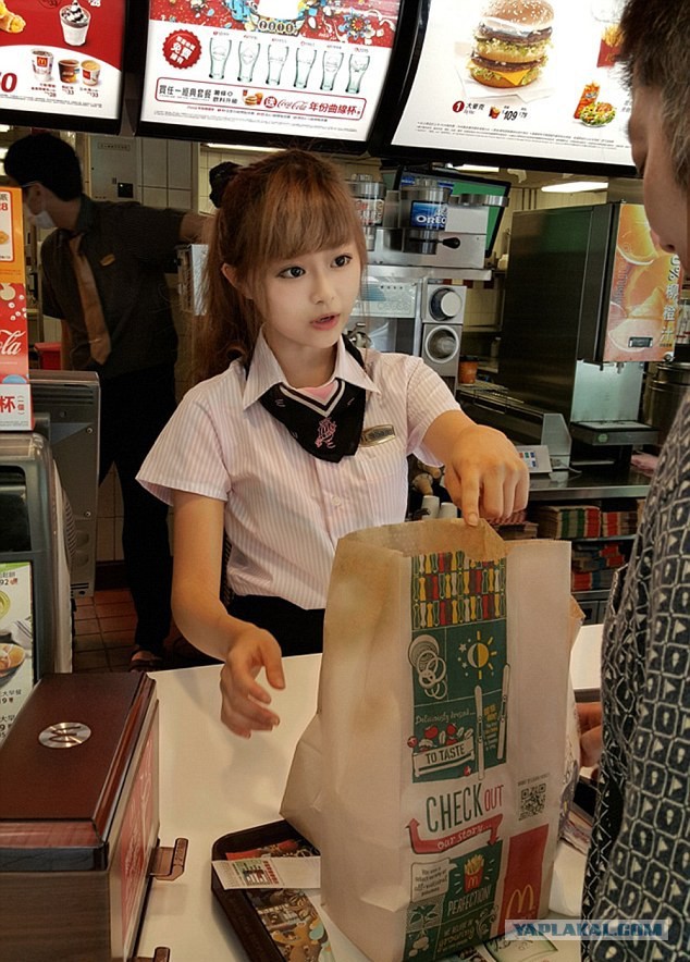 Богиня "Макдоналдса" с Тайваня стала звездой