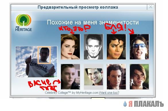 На кого из звёзд ты похож