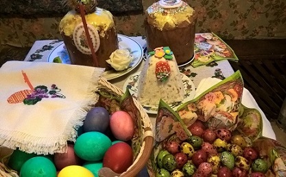 Пасхальный стол. Кулинары поздравляют!