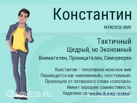 А вы довольны своим именем?