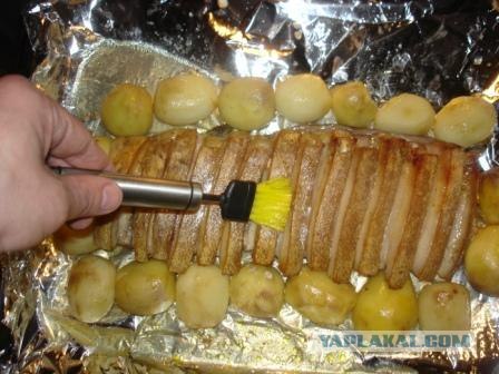 Корейка поросенка по-кассельски &