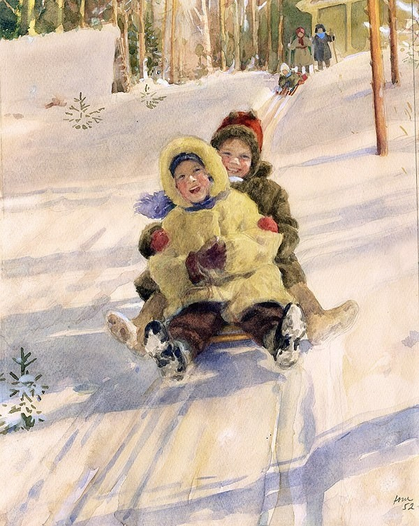 Новый год в добрые ламповые времена.