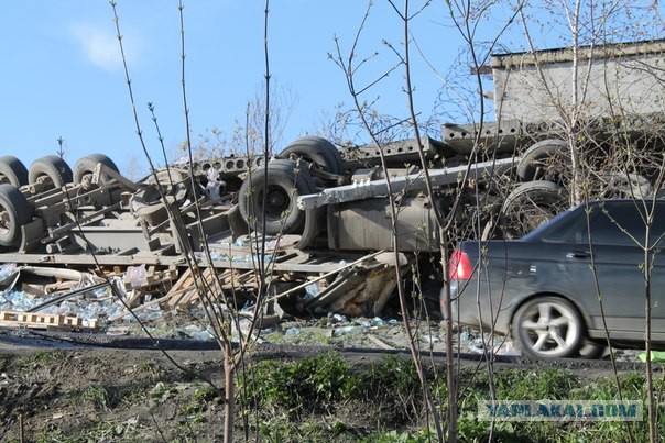 Авария в Златоусте 08.05.2013 в районе магазина