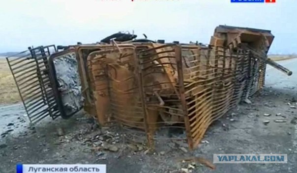 Укрорешетки не спасают укроБТРы