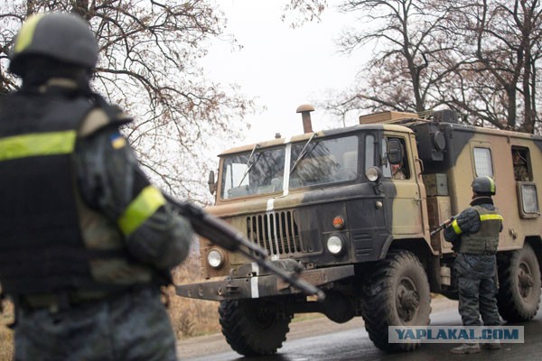 Украинские военные отказались выводить войска из Ш