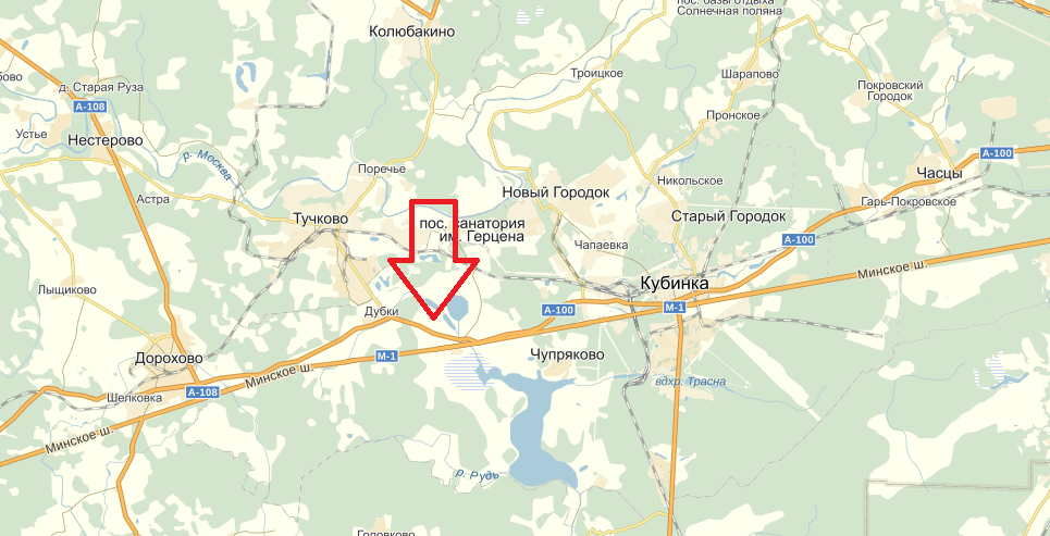Расписание 44 автобуса чупряково. Колюбакино Московская область на карте. Кубинка на карте. Колюбакино Рузский район на карте. Часцы на карте.