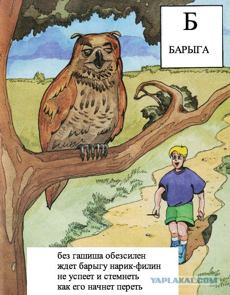 Фотожаба: Звериная азбука
