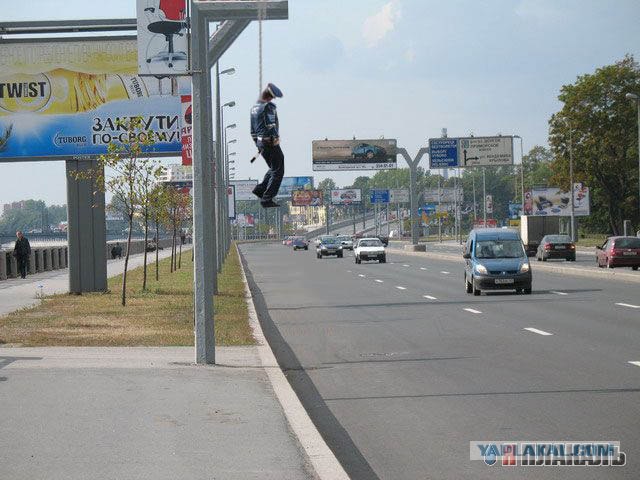Фотожаба: Танцующий гаишник
