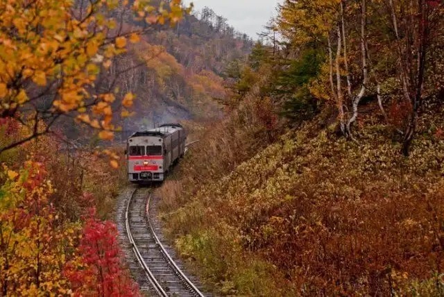 Осень на железной дороге