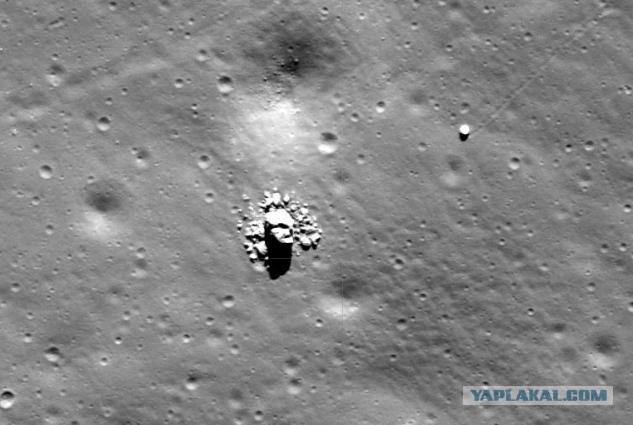 На Луне нашли «камень-колобок»