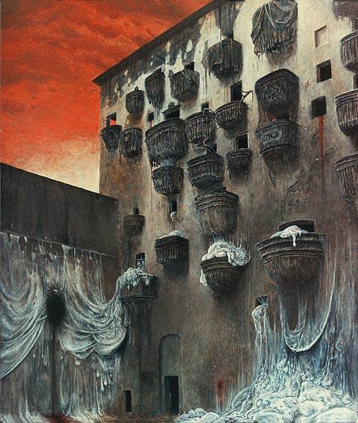 Картины Zdzisława Beksiński