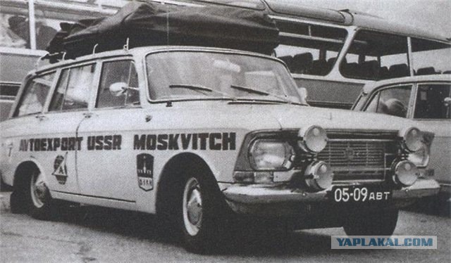 Легенда ралли Москвич-412