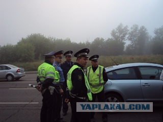 Нападение сотрудников ДПС