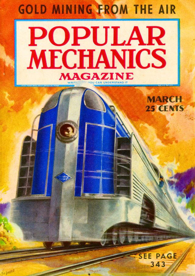 Технологическая утопия, которую мы потеряли: обложки журнала Popular Mechanics 30-х и 40-х годов