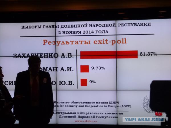 Выборы в Новороссии