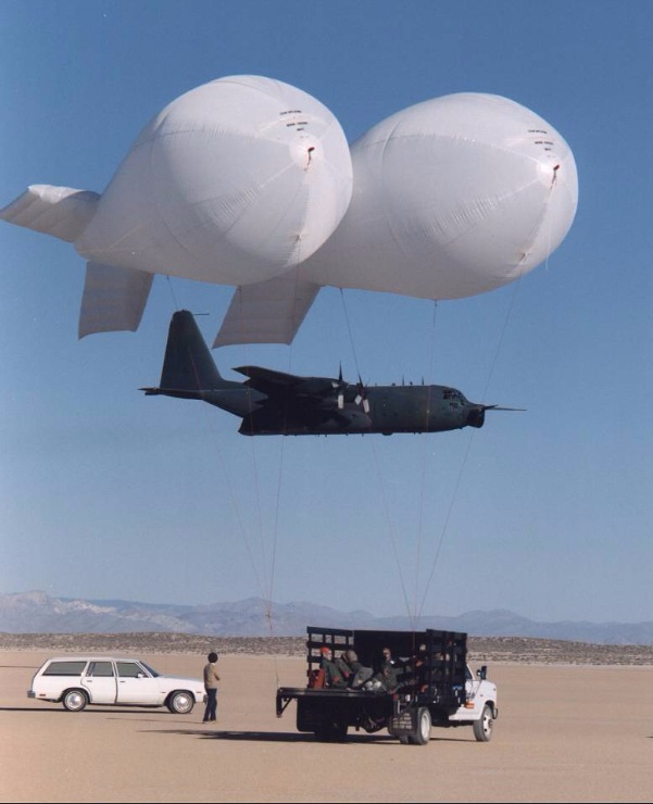 Система воздушной эвакуации “Skyhook” Aeroretriever System.
