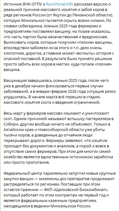 Жительницу села Новоключи Светлану Панину, у которой 13 марта изъяли 200 голов скота, задержала полиция