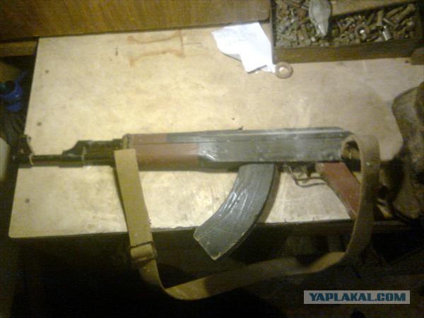 Ребенок захотел автомат