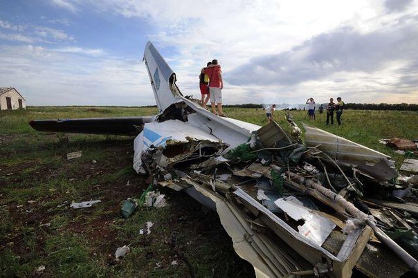 Ополченцы сбили второй за день самолет