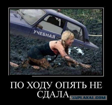 Лена сдаёт на права